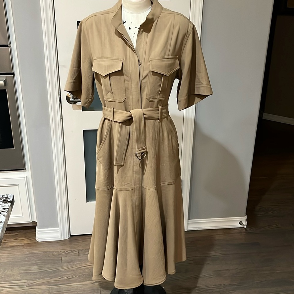 A.L.C. Khaki Shirtdress